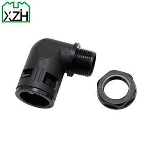 Tuyến Cáp góc bên phải khuỷu tay linh hoạt Ống sóng khớp Ống khuỷu tay nhựa ống lắp sóng ống dẫn kết nối - Product Image 2