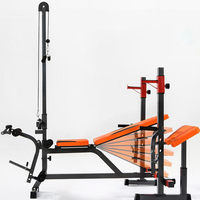 Équipement de fitness à domicile banc d'haltères banc de presse banc de musculation combinaison banc de musculation réglable multifonction
