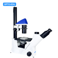 Microscopio Biológico Invertido Trinocular OPTO-EDU A14.2604 BF PH Semi-APO Seidentopf con LED para Cultivo Celular e Investigación de FIV