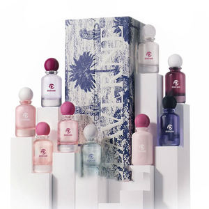 En stock, flacon de <span class=keywords><strong>parfum</strong></span> vide rond noir à sertir de luxe personnalisé, 30 ml, 50 ml, 100 ml, flacon de <span class=keywords><strong>parfum</strong></span> en verre pressurisé transparent avec boîte - Product Image 6