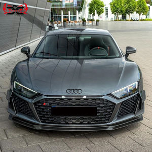 Lèvre de pare-chocs avant en carbone sec de haute qualité pour <span class=keywords><strong>Audi</strong></span> <span class=keywords><strong>R8</strong></span> V10 <span class=keywords><strong>GT</strong></span> Performance <span class=keywords><strong>2023</strong></span> + ajustement parfait - Product Image 4