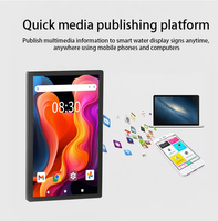 Écran intelligent FHD IPS pour ascenseur, affichage numérique 27 pouces, publicité WiFi Android, panneaux d'affichage intérieurs IP54 250cd CMS, garantie 1 an