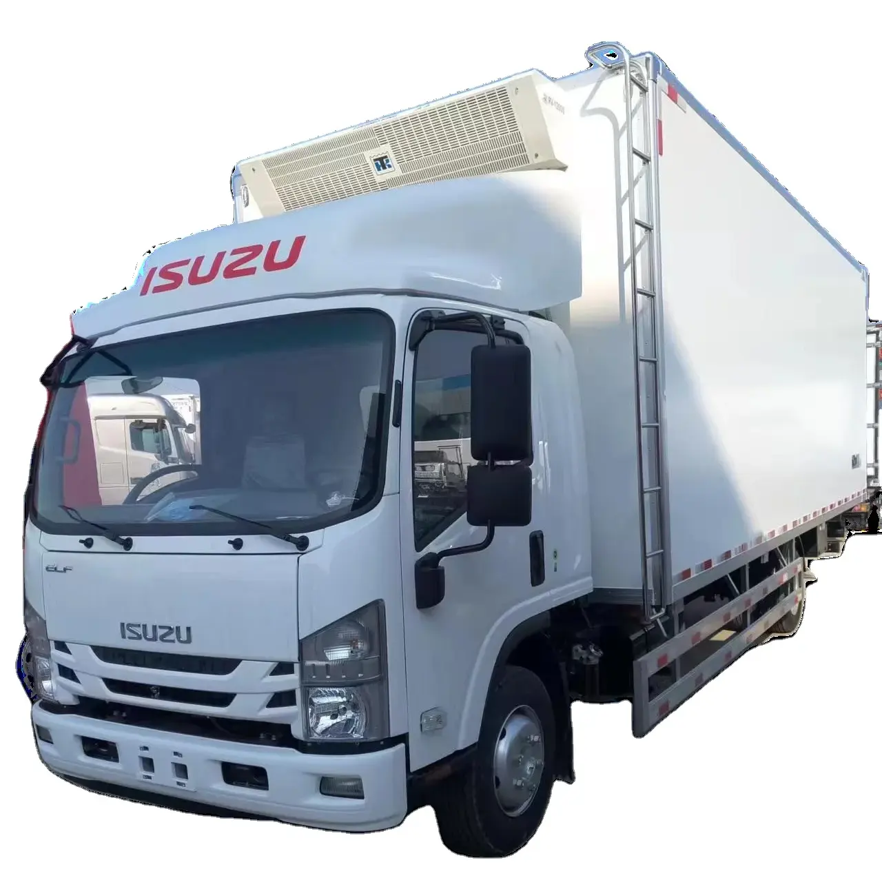 รถบรรทุกตู้เย็นรถบรรทุกเย็นสไตล์ญี่ปุ่นกล่องยาว6.8เมตรยานพาหนะตู้แช่เย็นรถตู้ห้องเย็นรถบรรทุกเย็นรถ