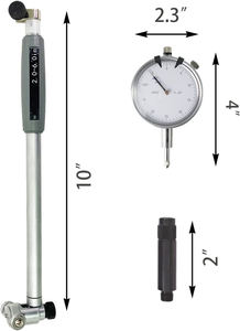 हाथ डायल बोर गेज 2 "-6"/0.001 "भरनेवाला डायल बोर गेज सेट - Product Image 5