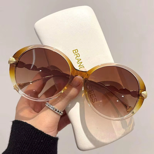 Gafas de Sol Redondas Vintage para Mujer, Marca 2025, Alta Calidad, Protección UV400, Modelo 5095, Hechas en China - Product Image 6