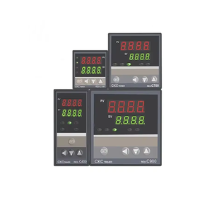 Regolatore di Temperatura PID REX-C100 con Display Digitale, Termostato con Uscita Relè SSR, Compatibile con REX C400 C700 C900, 110V-220VAC, Sensori K E J PT100 CU50 - Product Image 1