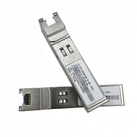 Módulo SFP de Cobre de Alta Calidad 1.25G 30m/100m, Transceptor de Fibra Óptica para Red Inalámbrica LAN RJ45 10/100/1000 Base, Alimentación CC 12V