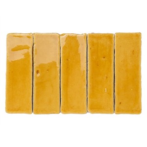 Carrelage Vitri Honey 5x15 cm, bords irréguliers, émail brillant, épaisseur 10 mm - Product Image 1