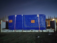 28 38 metrekare modüler prefabrik OEM Airship Pod prefabrik tatil otel Showroom uzay kapsül evi