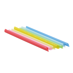 Per uso alimentare 100% biodegradabile nero affilato PLA cannucce da bere <span class=keywords><strong>9mm</strong></span> cannucce in plastica - Product Image 6