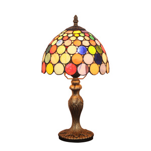 Lampe de table en verre teinté de style européen, exclusive transfrontalière, élégante, mignonne, confortable, veilleuse de chevet pour bar, allaitement - Product Image 2