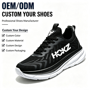 Chaussures de sport décontractées pour hommes, légères, confortables, en maille, à lacets, avec coussinets souples, imperméables et antidérapantes - Product Image 1