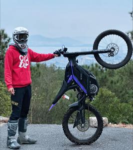 Moto tout-terrain pour adultes 8,5 kW 72 V, haute vitesse, siège de 830 mm, puissante moto de motocross - Product Image 1