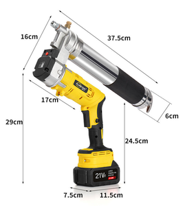 <span class=keywords><strong>Pistola</strong></span> de Grasa Eléctrica de Grado Industrial, 400cc 600cc, Bomba de Grasa de Alta Presión a Batería, <span class=keywords><strong>Pistola</strong></span> de Grasa Manual con CE - Product Image 5