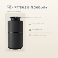Diffuseur d'huiles essentielles de luxe personnalisé en métal, rechargeable par USB, mini, sans eau, pour hôtel, voiture, maison - Vente en gros, garantie 1 an