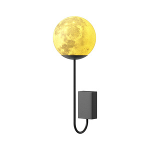 Lampe murale extérieure, lampe lune, pour villa, balcon, jardin, avec détecteur de mouvement, éclairage d'ambiance - Product Image 4