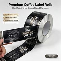 Étiquettes personnalisées pour aliments et boissons, conception de logo privé, impression d'étiquettes, autocollants transparents pour bouteilles, emballage, étiquettes transparentes imperméables