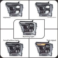 Faro LED de Alta Luminosidad para Ford Ranger T9 2022+, Lámpara Proyectora con Señal Secuencial, Solución para la Visión Nocturna, Venta al Por Mayor