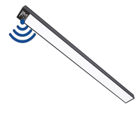 Lumière linéaire LED à détecteur de mouvement par micro-ondes pour parking et garage, 18W/24W/36W, 4 pieds, 1200 mm, tube lumineux, 6000K, IP44, 2 ans de garantie CE