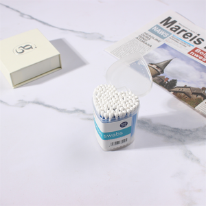 Nouveau design de <span class=keywords><strong>coton</strong></span>-<span class=keywords><strong>tige</strong></span> en PP pour le nettoyage des oreilles biodégradables et écologiques - Product Image 5