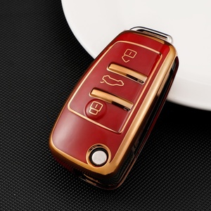 Kuvi — protecteur de <span class=keywords><strong>clé</strong></span> de voiture en TPU, étui pour <span class=keywords><strong>Audi</strong></span> <span class=keywords><strong>A3</strong></span> A4 A5 C5 C6 8L <span class=keywords><strong>8P</strong></span> B6 B7 B8 C6 RS3 Q3 Q7 TT 8L 8V S3 - Product Image 5