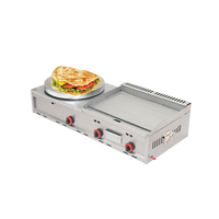 Machine à se froisser en acier inoxydable et machine à crêpes rotative pour barbecue