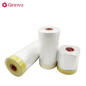 Прямой экспорт Ginnva белый цвет клейкой ленты # 308C 24 мм x возможностью погружения на глубину до 30 м x550mmx 80 рулон х 1 картонную коробку