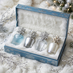 Perfume árabe de alta calidad para mujer, notas amaderadas, fragancia fresca y ligera, aroma duradero, caja de regalo de perfume - Product Image 3