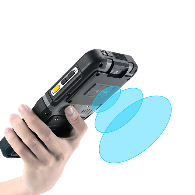 R50 Industrial Rugged Pda Android Handheld 4.5 Inch 6+64GB Octa-core 5000mAh NFC Card Reader 1D/2D Barcode Scanner in Stock