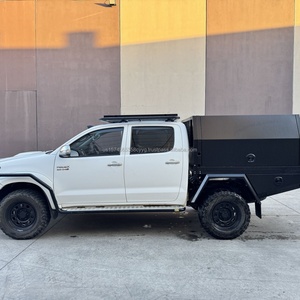 Aluminum Truck Ute Canopy Dual Cab Aluminum Ute Tray <b>Tool</b> <b>Box</b> for Ute Truck 4X4 Canopy - Product Image 5