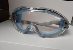 HBC Construção Industrial Segurança Óculos Anti-Fog Scratch-Resistant Transparente Lens Poeira Splash Proof Goggle Chemical Eye - Product Image 4