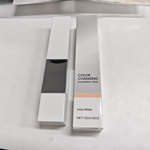 Base de Maquillaje en Barra <span class=keywords><strong>2</strong></span> en 1 de Larga Duración, Resistente al Agua, de Cobertura Total, con Efecto Mate y Cambio de Color, Marca Blanca Privada, con Brocha - Product Image 5