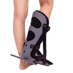 Orthèse de cheville et de pied, taille SML, couleur noire, pour la fixation articulaire et la prévention du pied tombant - Product Image 5