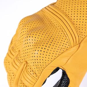 Guantes de Cuero Vintage Personalizables para Hombre, Directo de Fábrica, Transpirables, con Protección en los Nudillos, para Motocross y Uso Casual - Product Image 3
