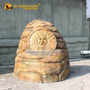 Roca Artificial de Fibra de Vidrio MYDINO con <span class=keywords><strong>La</strong></span> Bocca Della Verita en Venta - Product Image 3