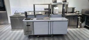 Estación de Trabajo Completa para Té de Burbujas con Refrigeración, Barra de Agua y Té con Leche para Tiendas de Té de Burbujas - Product Image 4