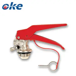 Okefire-válvula DCP de latón para polvo seco, accesorios de piezas para extintores