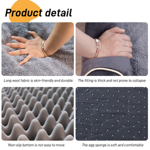 Lits orthopédiques de luxe détachables <span class=keywords><strong>pour</strong></span> animaux de compagnie lit imperméable antidérapant <span class=keywords><strong>pour</strong></span> <span class=keywords><strong>canapé</strong></span> <span class=keywords><strong>canapé</strong></span> caisse à oeufs lit <span class=keywords><strong>pour</strong></span> <span class=keywords><strong>chien</strong></span> en mousse à mémoire de forme - Product Image 5