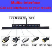 Ordinateur industriel à écran tactile PC de 19 pouces intégré capacitif tout-en-un avec disponibilité en stock