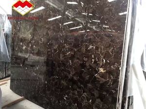 Hot bán marron emperador tối đá cẩm thạch countertop phòng tắm bồn rửa bằng đá cẩm thạch nâu vanity tops - Product Image 3