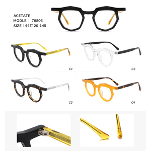 76806 <strong>Engage</strong> Logo Acetate <strong>Glasses</strong> Frame Premium Acetate <strong>Glasses</strong> Vintage for Women Man - Product Image 2
