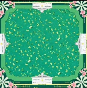 Tapete de Mahjong americano de 31,5 pulgadas, tapete cuadrado <span class=keywords><strong>para</strong></span> juegos de mesa familiares, antideslizante, con reducción de ruido, regalo ideal <span class=keywords><strong>para</strong></span> juegos de mesa de Mahjong - Product Image 5