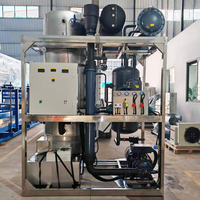 Machine à glace tubulaire à refroidissement par eau à haut rendement, production de 5 tonnes/jour, refroidissement des boissons et des brasseries