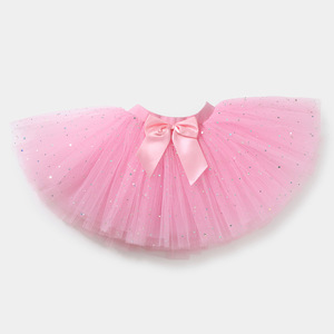 Vente en gros de jupes <span class=keywords><strong>tutu</strong></span> scintillantes pour enfants, robe de princesse pour filles, tenue de ballet pour enfants - Product Image 3