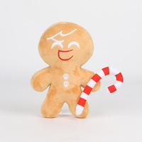Personnalisé Ombre Lait Cookie En Peluche Jouet Cookie Run Kingdom En Peluche Dessin Animé Anime Poupée Pain D'épice Homme Coussin pour Enfants Cadeau