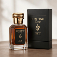 Meilleur prix pour flacons de parfum vides, flacon de parfum transparent de 30 ml, flacon de parfum personnalisé de 100 ml, flacon de parfum de 50 ml avec boîte et couvercle unique