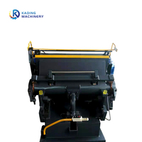 Opération manuelle poinçonnage rainage Die Cutter Carton Die Cut Machine pour carton ondulé cuir