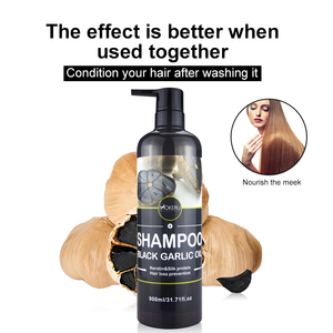 Nuevo Champú de Ajo Negro de 900 ml de Gran Capacidad, Previene <span class=keywords><strong>la</strong></span> <span class=keywords><strong>Caída</strong></span> <span class=keywords><strong>del</strong></span> <span class=keywords><strong>Cabello</strong></span> y Estimula el Crecimiento, con Función Anticaspa - Product Image 5
