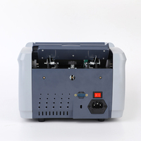 Prix usine Double puissance compteur d'argent Portable argent comptage Machine banque billet compteur argent