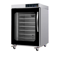 Oven Proofer Adonan Listrik Komersial 6 Rak Kontrol Digital Pintu Berengsel Peralatan Bakery